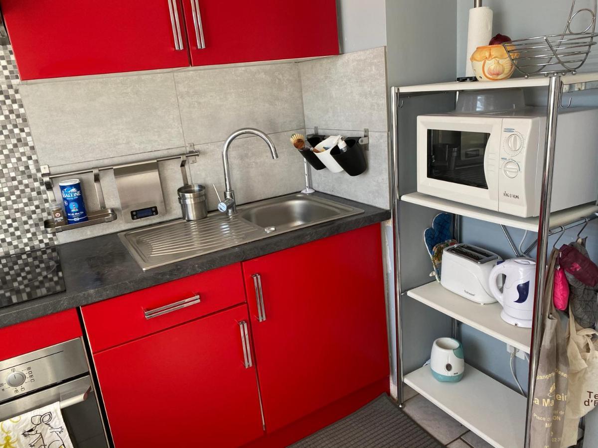 Appartement Terrasse Privee Grande Plage A 100 M - Parking Gratuit 생카스트르길도 외부 사진